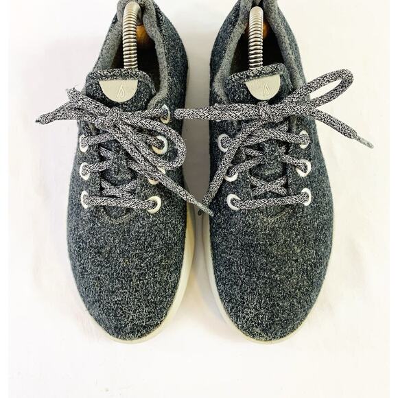 Allbirds Wool Runners Shoes WR W8 Womens Sz 8 Gray Sneakers 0719 NV1 Merino Wool - Picture 4 of 8